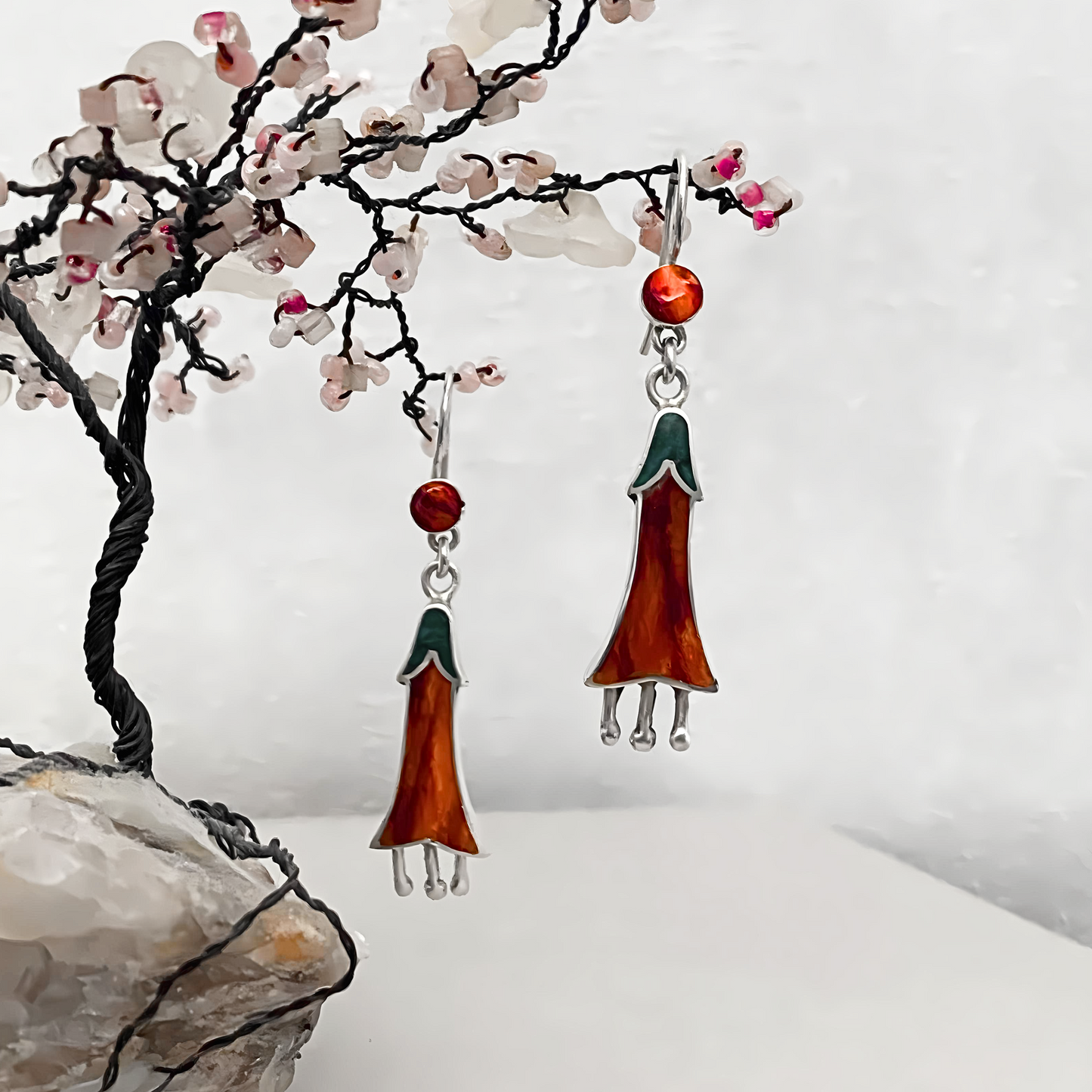 BOUCLES D’OREILLES FLEUR DE QANTU