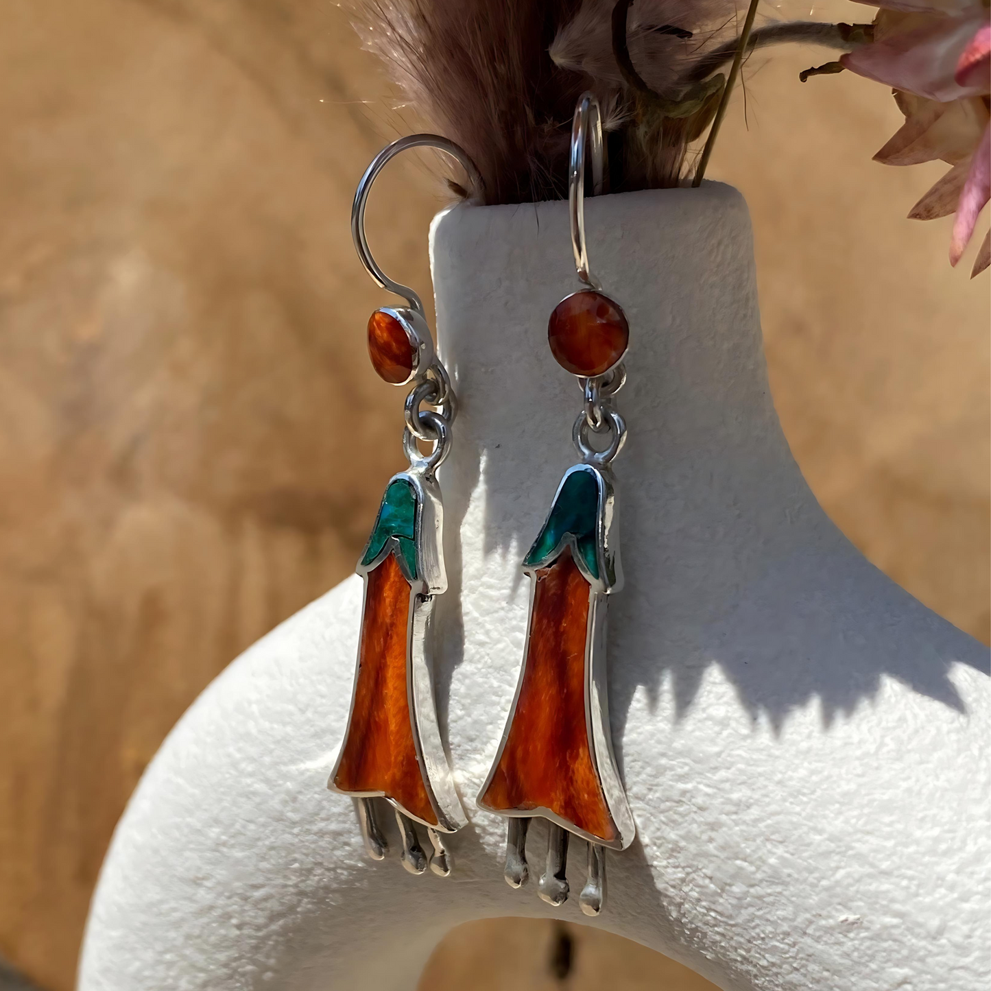 BOUCLES D’OREILLES FLEUR DE QANTU