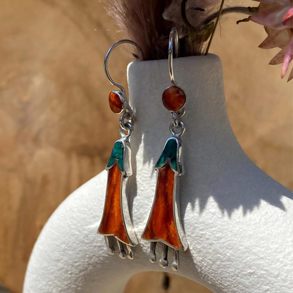 BOUCLES D’OREILLES FLEUR DE QANTU