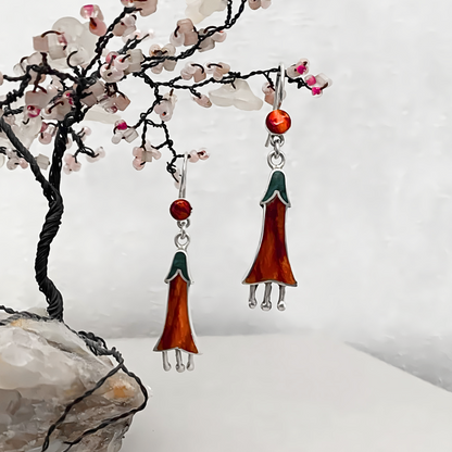 BOUCLES D’OREILLES FLEUR DE QANTU