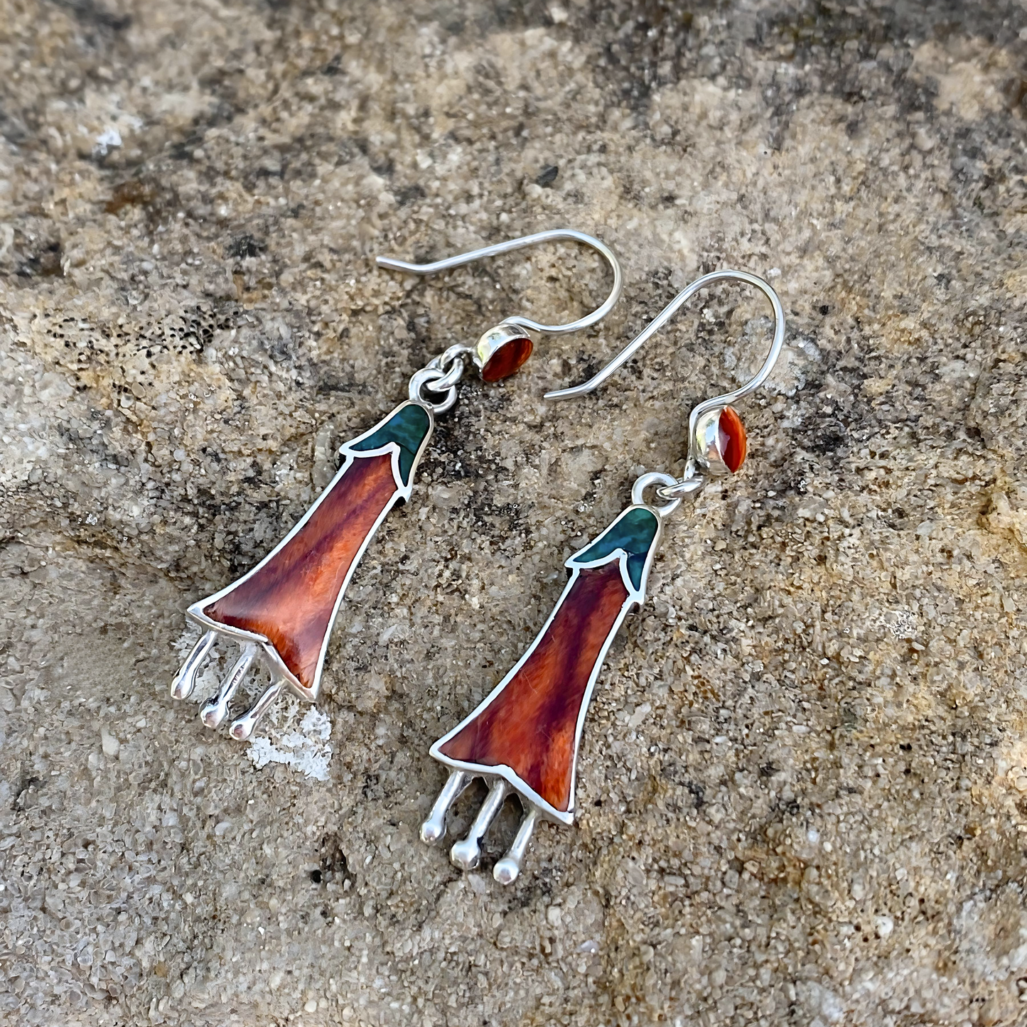 BOUCLES D’OREILLES FLEUR DE QANTU